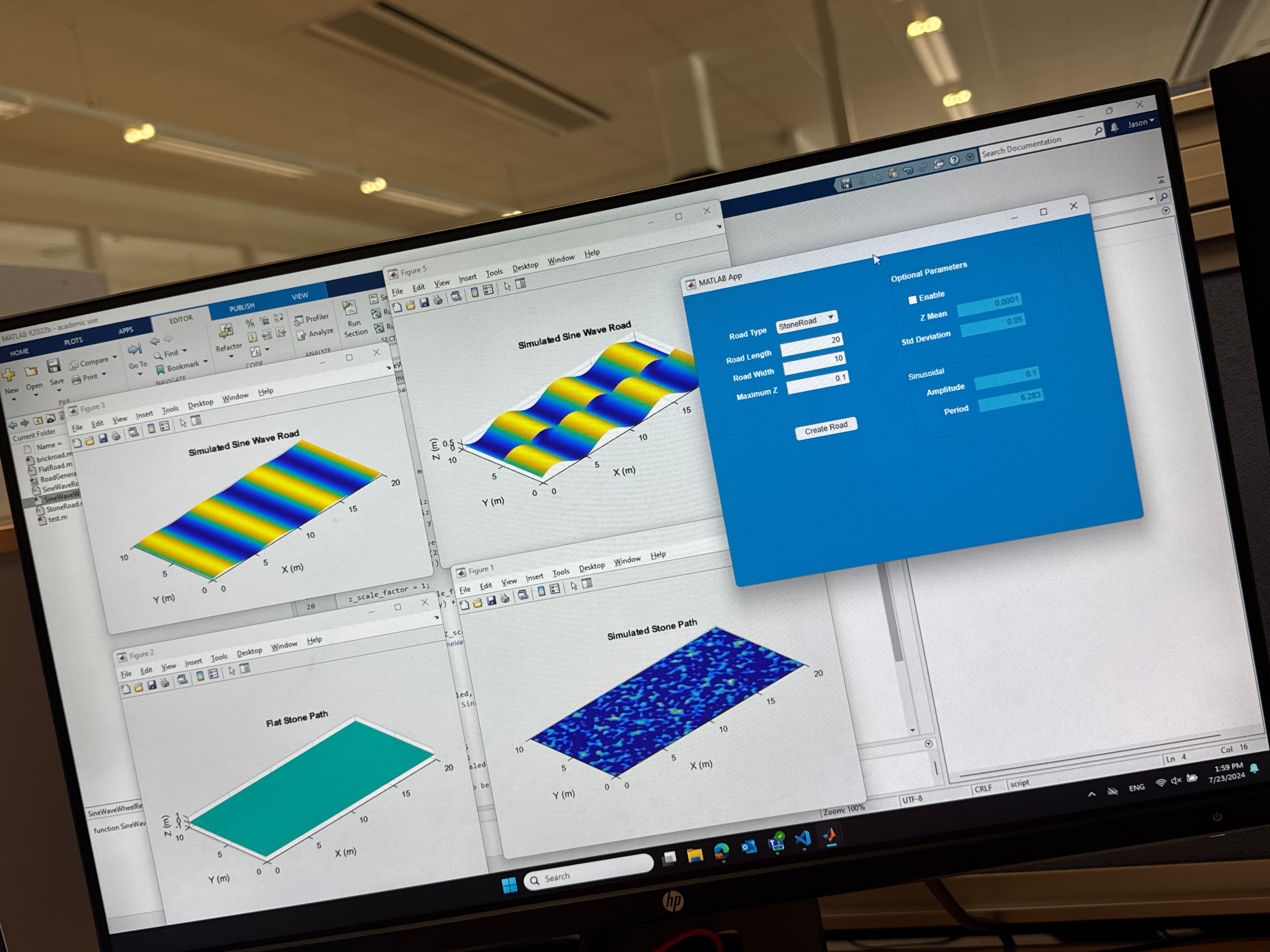 3D terrain generator for MotionDesk supporting image
